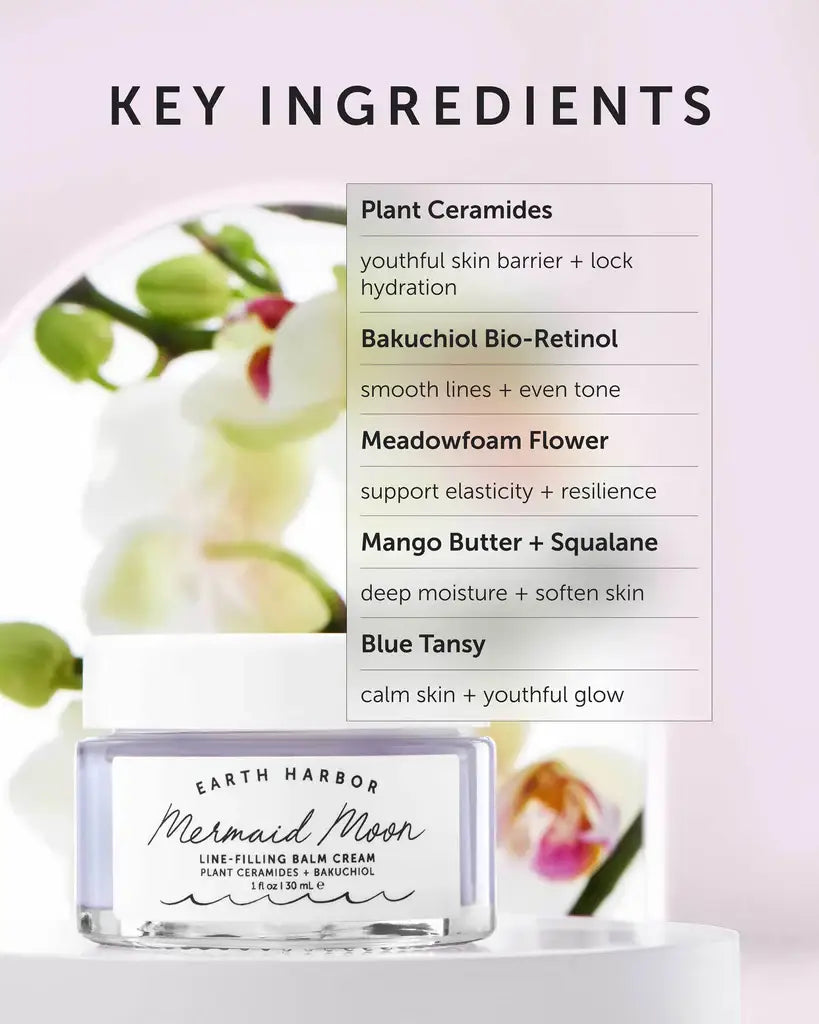 Mermaid Moon, Line-Filling Balm, 1 fl oz
