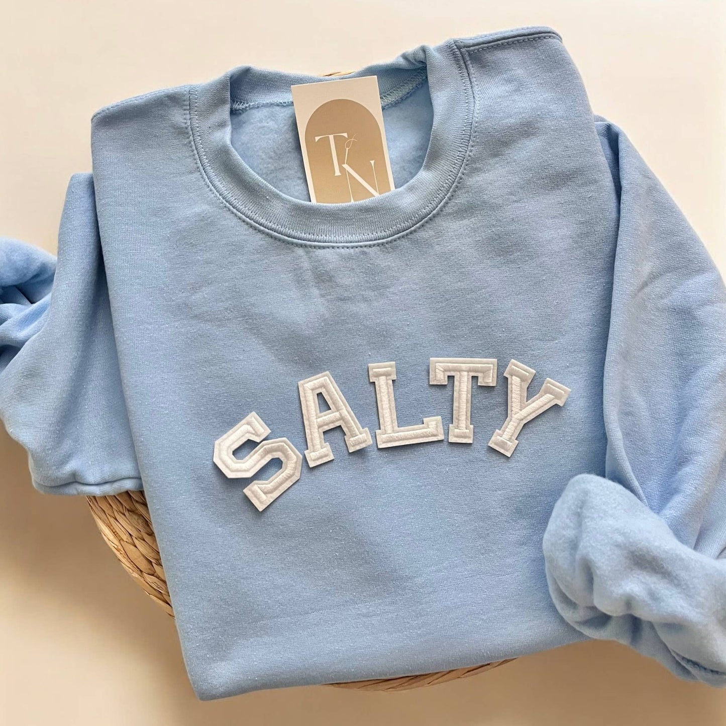 Salty Crew, soft blue crewneck sweatshirt
